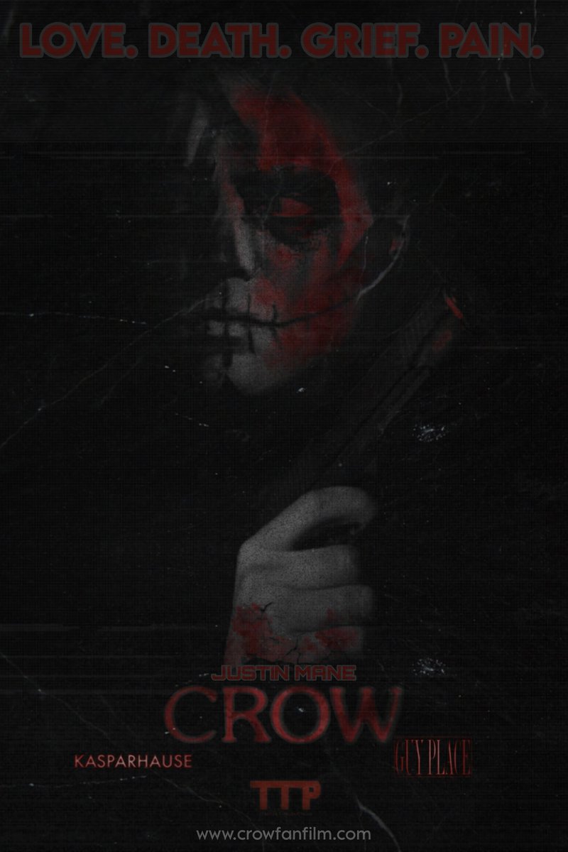 /̵͇̿̿/’̿’̿ ̿ ̿̿ ̿̿ ̿̿«Love.❤ Death.🪦⚰️ Grief.🖤💔 Pain.» 😢
Brand new poster for "CROW"
Poster Art by <a href="/IrenPodOfficial/">Iren 𖹙od𒌋💙</a>
#justinmane #crow #thecrow  #crowfanfilm #gothic #darkart #horrormovies #horrorfans #horrormovie #horrorfan #darkness #movie #movies #horrorart #horrorlover