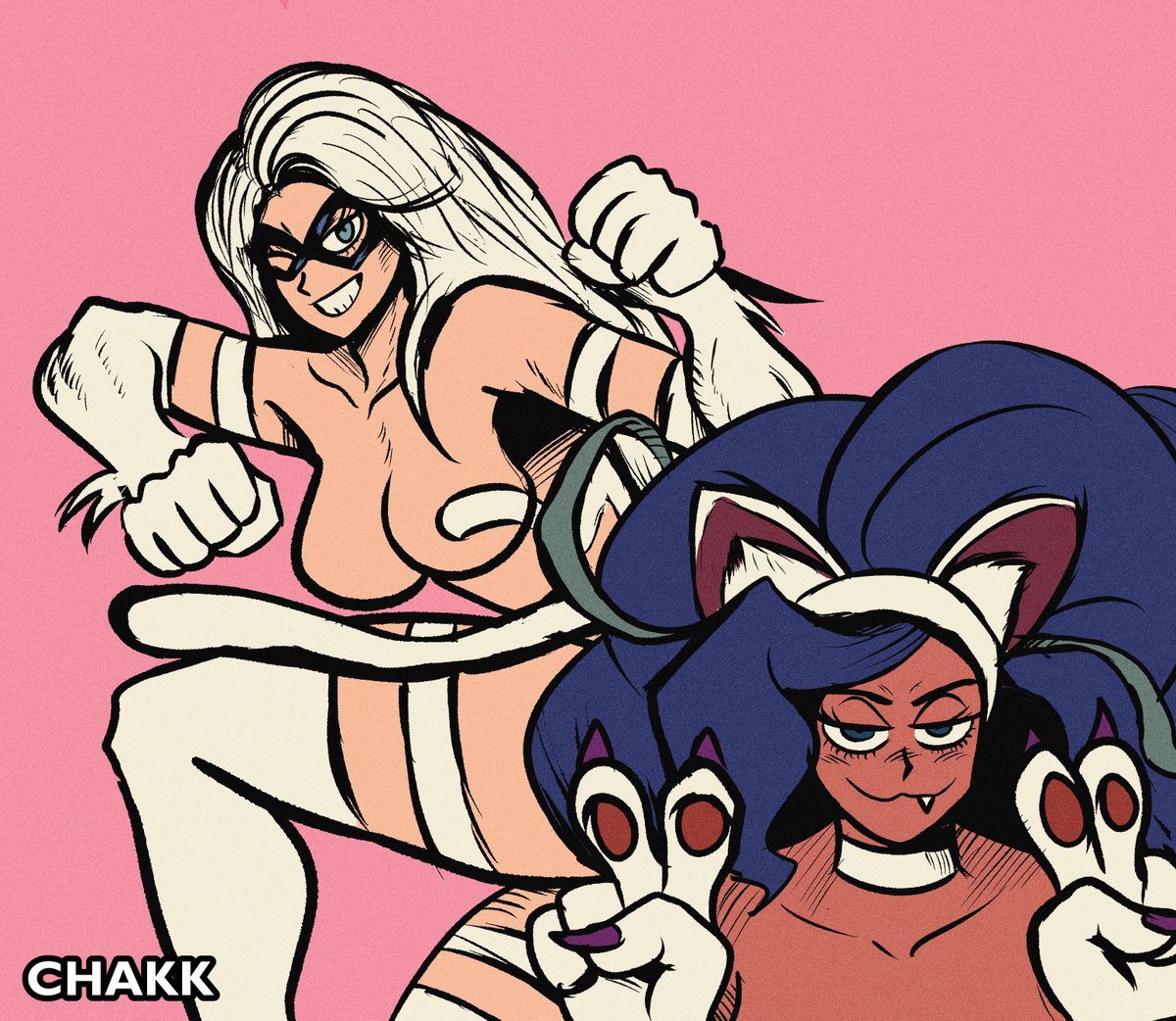 ChakkuX's tweet photo. Felicia and Felicia Part III https://t.co/5pDH3o10LA