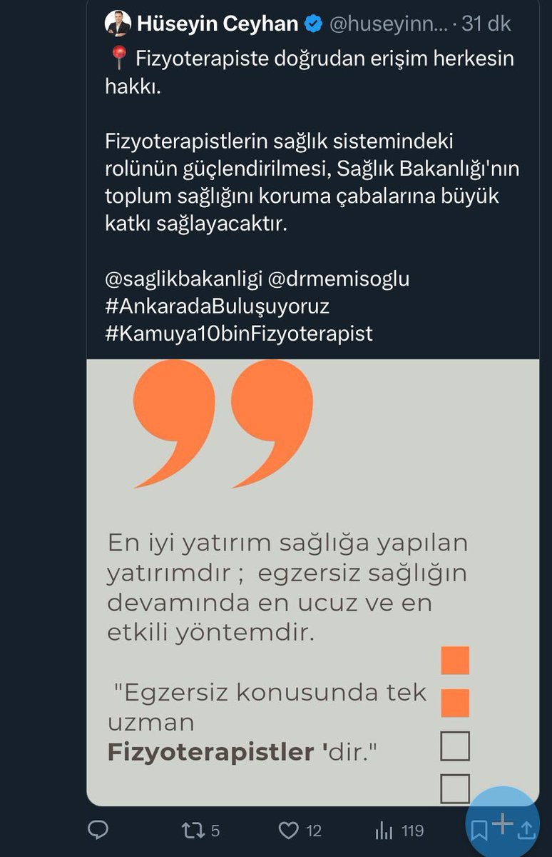 fzt_seda_t's tweet photo. @saglikbakanligi @drmemisoglu Destek veren kıymetli isimlerimiz

#AnkaradaBuluşuyoruz #KırZincirlerini https://t.co/FWeMGQQBj2