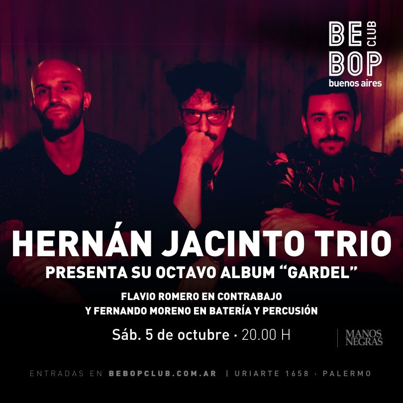 Este sábado! Presentamos mi octavo álbum GARDEL!