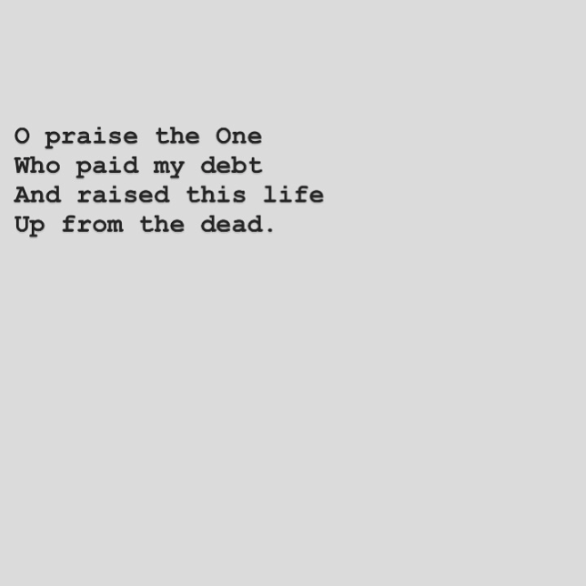 louiegiglio's tweet photo. // J e s u s //

Jesus paid it all, all to Him I owe, sin had left a crimson stain, He washed it white as snow. https://t.co/SAyhj3yGVj