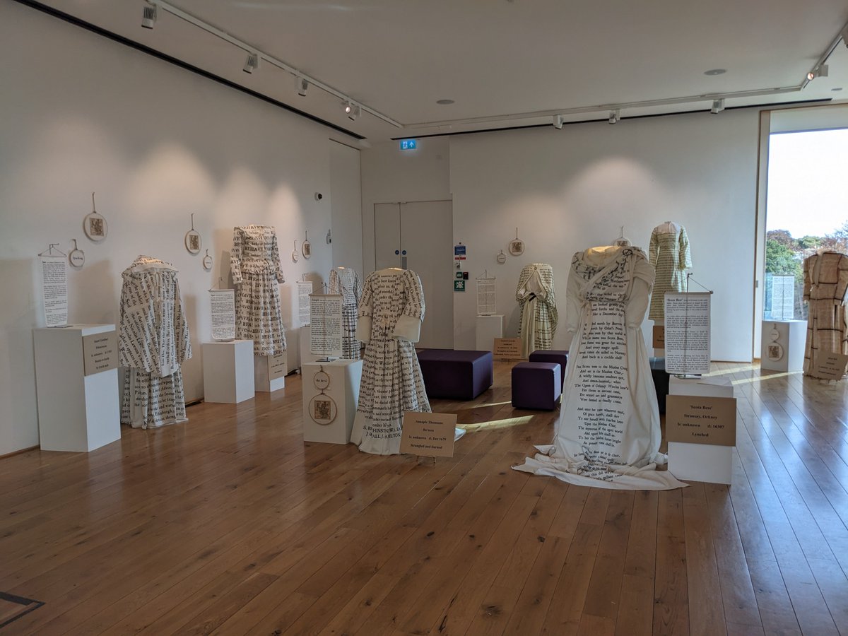 Join us for a day of talks <a href="/ONatDCLG/">Dunfermline Carnegie Library & Galleries</a>  Sun 13th Oct 1-3 pm. I'll discuss the exhibition, archivist &amp; historian Lorraine Murray will talk about Scotland's witch trials, and Sam Steele will present an introduction to Lilias Adie. 
Book by phoning 01383 602365.