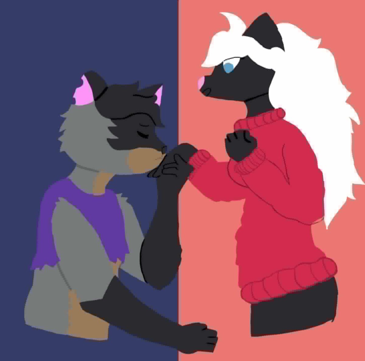 Rontstart's tweet image. Un dibujo que hice en dos días 
#FURRY 
#furryarwork