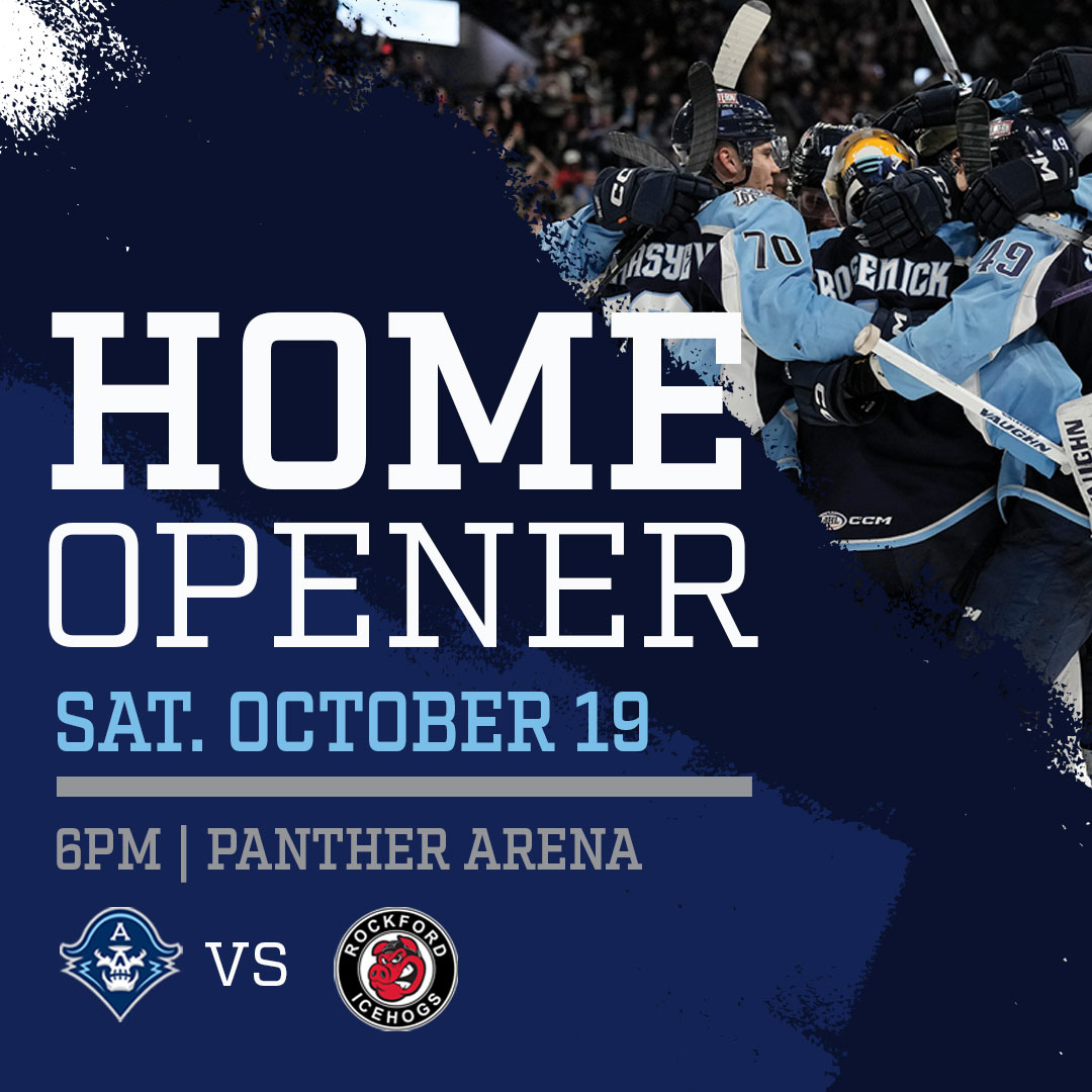 Let's do a giveaway, shall we? 🎟️ 

We're giving away FOUR TICKETS to our Home Opener vs. Rockford on Saturday, 10/19! All you have to do is LIKE this post &amp; tell us who you're taking with you!

Good luck, #MILhockey 😏