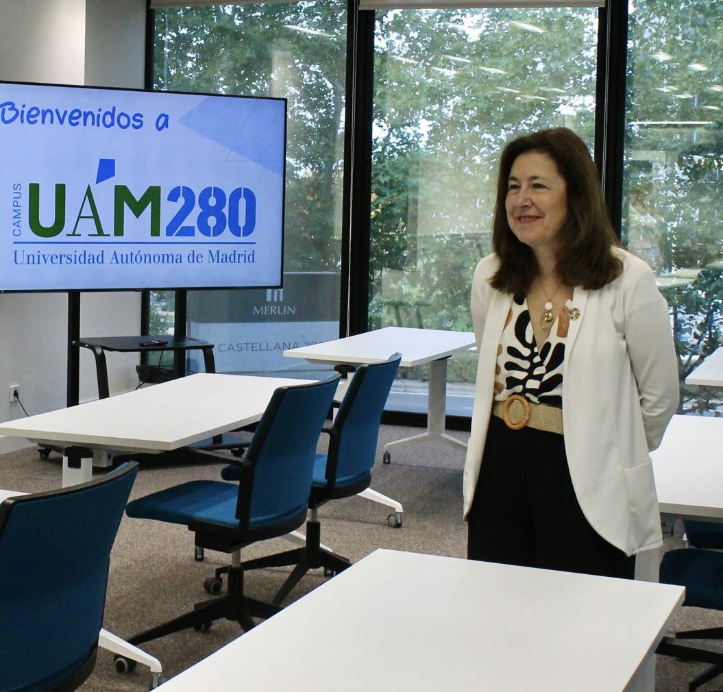 _amayamendiko's tweet photo. CampusUAM280, un espacio de encuentro entre el mundo profesional y la comunidad universitaria de @UAM_Madrid, orientado a formación continua y networking para potenciar la innovación.  Muy ilusionados con este proyecto en la zona norte de Madrid!

#CampusUAM280 #UAM #FUAM https://t.co/fc0yUeSsCv