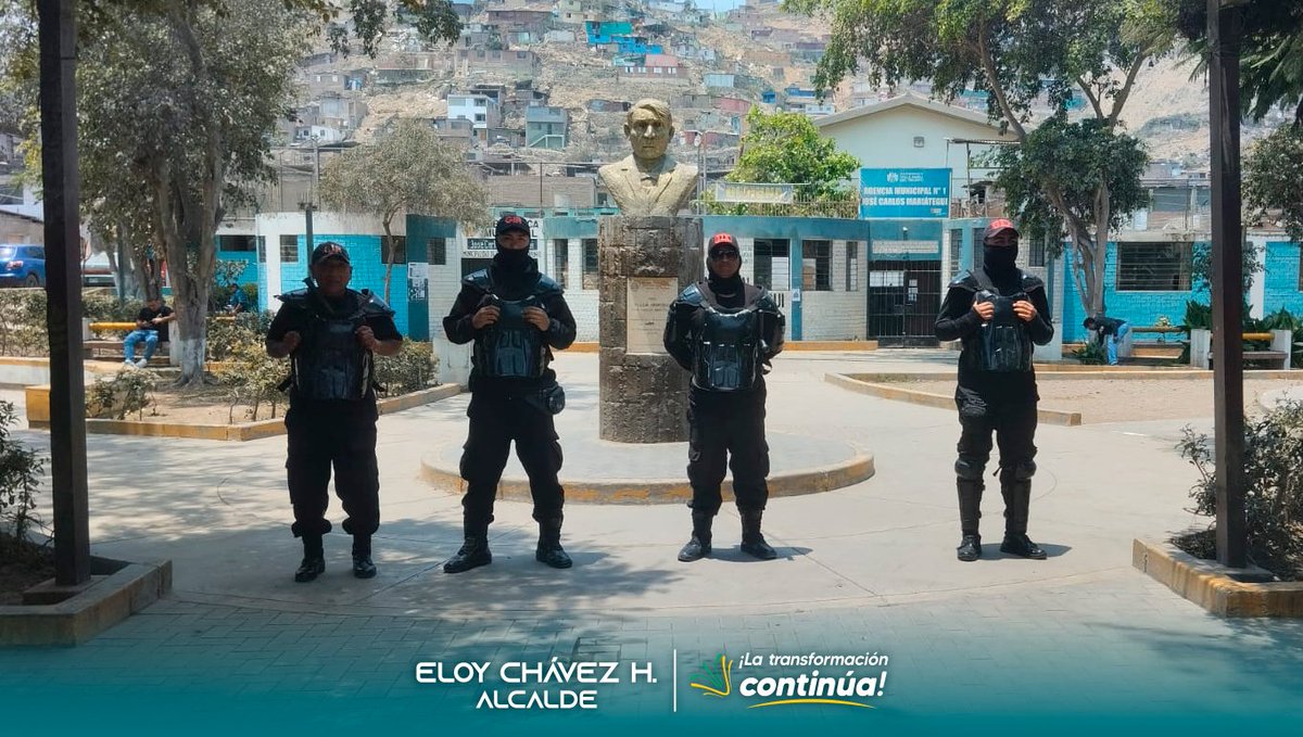 🌿𝗣𝗮𝗿𝗾𝘂𝗲𝘀 𝗦𝗲𝗴𝘂𝗿𝗼𝘀 𝗲𝗻 𝗩𝗶𝗹𝗹𝗮 𝗠𝗮𝗿𝗶́𝗮
¡El Grupo de Intervención Rápida (GIR) sigue firme en su labor de proteger nuestro distrito! Por eso, seguimos llevando a cabo patrullajes en los diversos parques, para recuperar la seguridad ciudadana en Villa María.