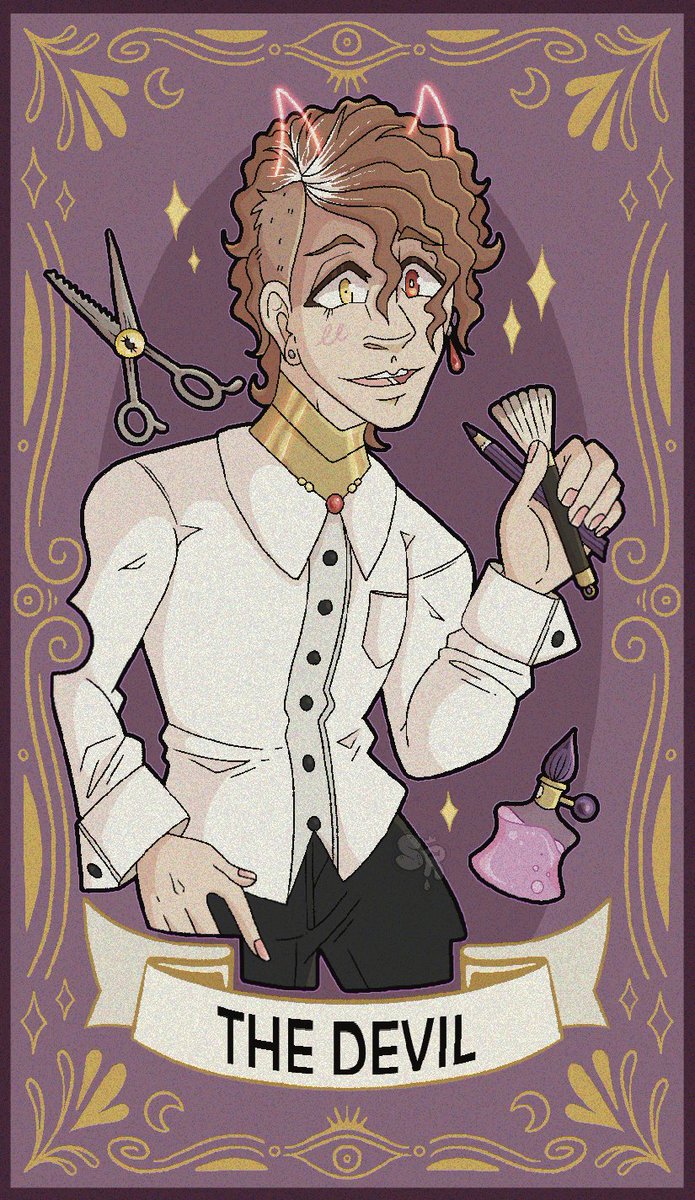 Sil3ntReign's tweet photo. Customizable Tarot card commissions OPEN on VGen!
Here’s some examples using some of my own characters, including Pierce, Piko and Sterling.
#tarotcards #artexample #characterart #VGenComm https://t.co/TJ3MWwgDpo