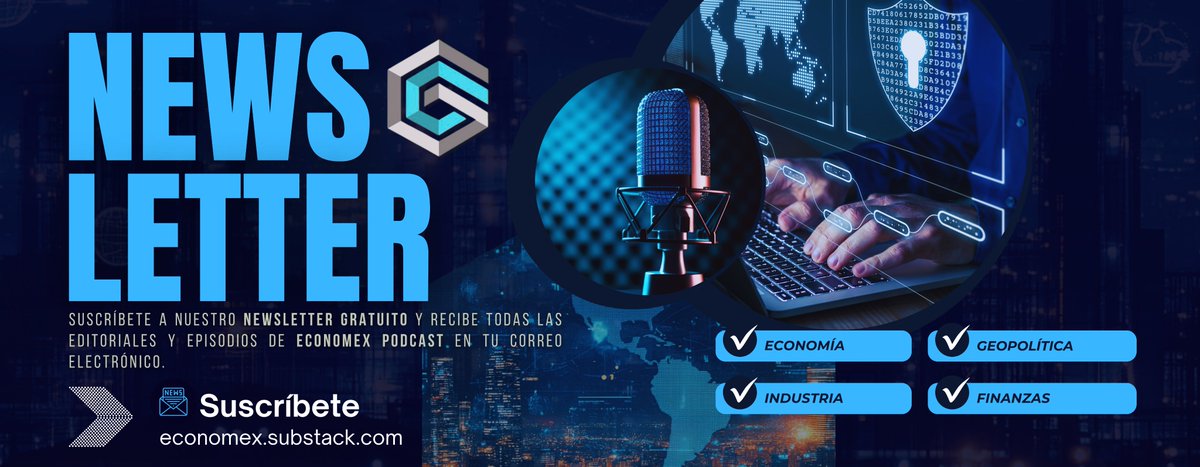 gaeap_mx's tweet photo. 📌 ¡Únete a nuestra comunidad #GAEAP - #ECONOMEX! 🌍 Suscríbete GRATIS a nuestro #Newsletter y mantente informado sobre todo lo que necesitas saber en:
📊 Economía
🏭 Industria
💸 Finanzas
¡Y mucho más! 📩👉🏽 https://t.co/D6VqD6tdPs https://t.co/y94982zUuU
