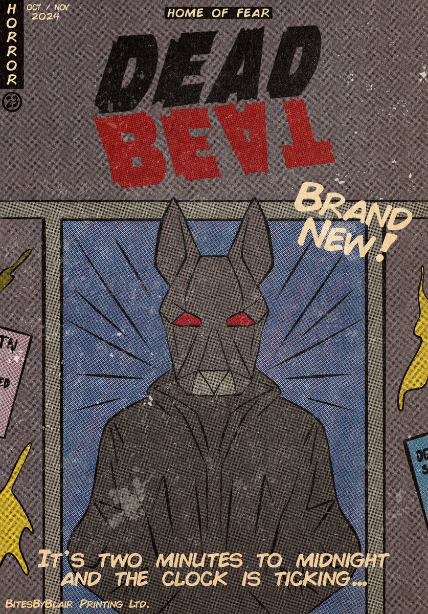 DEAD BEAT 🎧

I can’t believe it’s spooky season already! Obviously had to do a comic cover for the new maze 🎃
