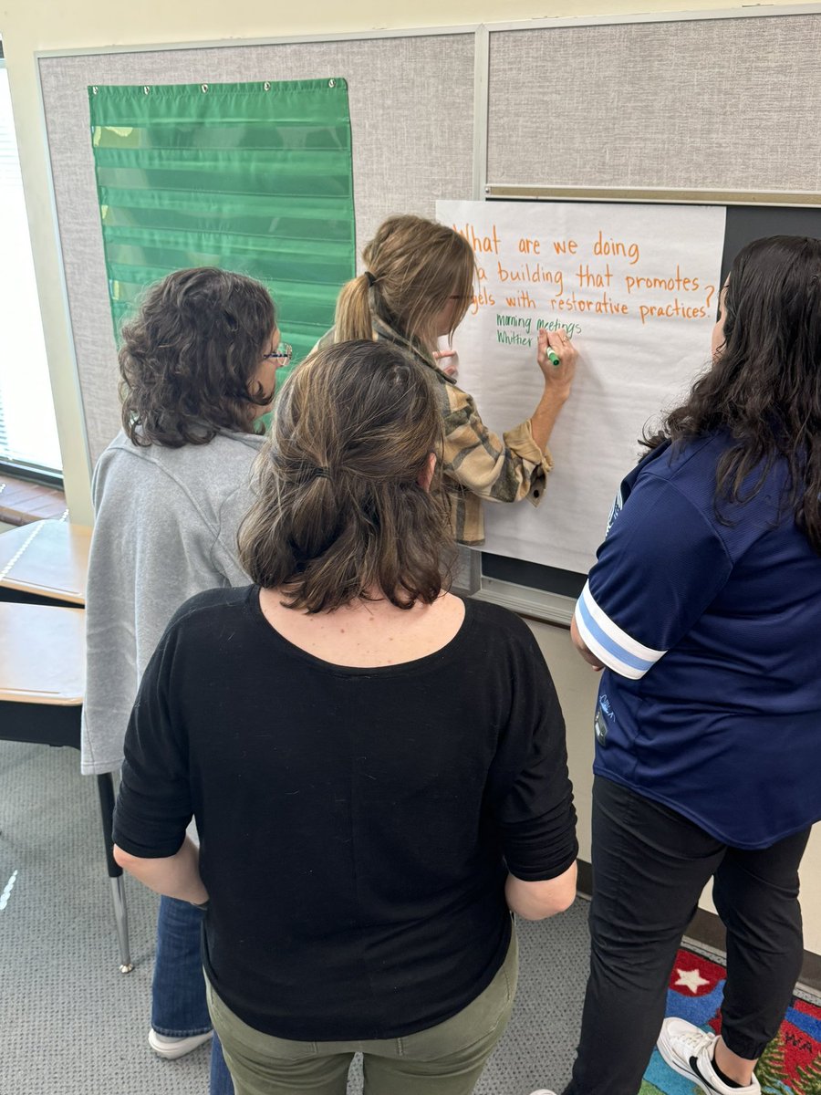drjoshuasnyder's tweet photo. Great afternoon of PD @kckschools Whittier Elementary! Teachers were engaged around restorative practices and the impact on their Ss! Just another reason we are getting #BetterEveryDayInEveryWay https://t.co/DXk9zbGgfi