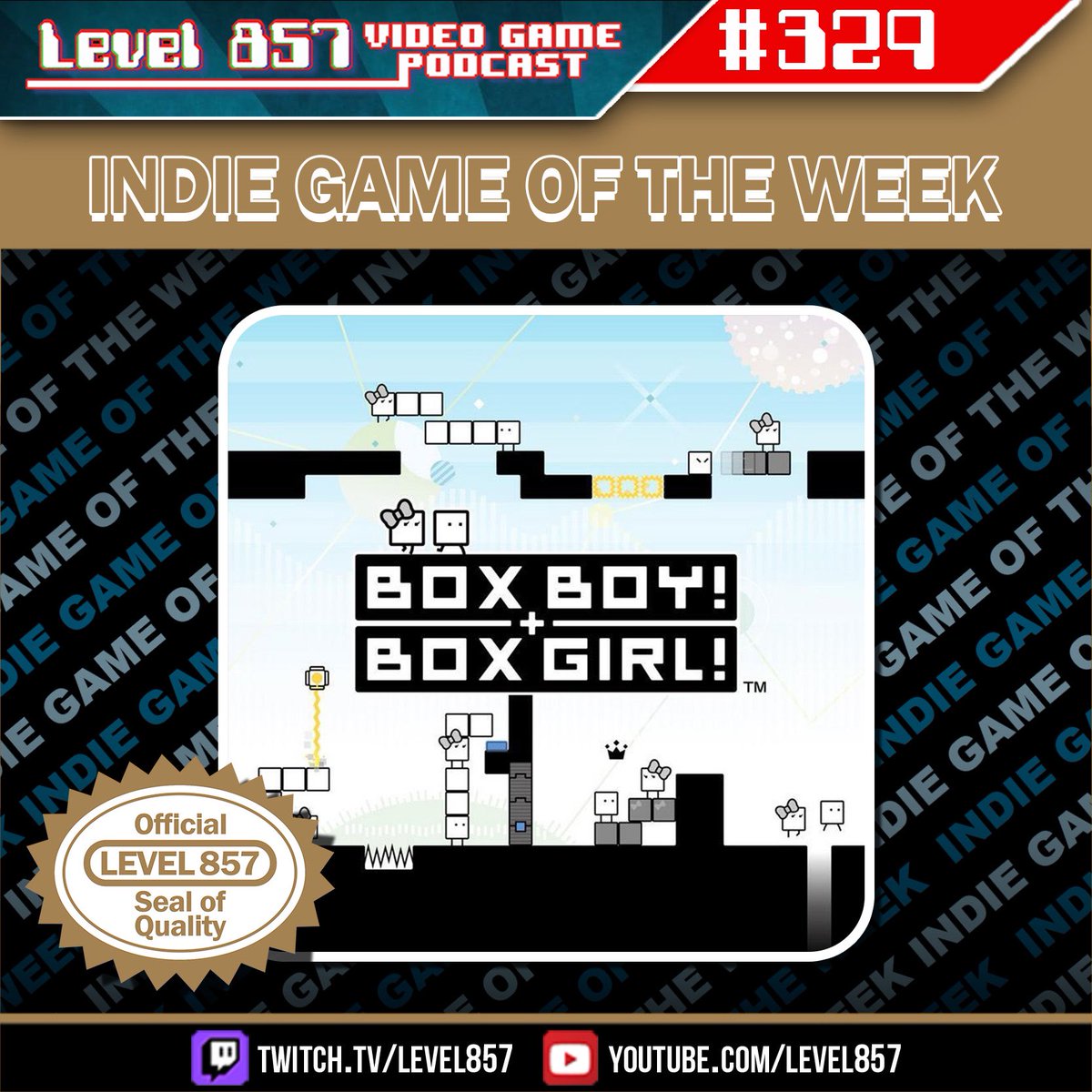 level857's tweet photo. BoxBoy! + BoxGirl! is a puzzle Platformer brought to us by Hal Laboratory! Grab a friend and control BoxBoy and BoxGirl across a whopping 270 levels! #level857 #boxboyandboxgirl #indiegame #indiegamedevelopers #indiegamedev #indiegames #boxboy @HAL_Laboratory https://t.co/ub0LYWr4GF