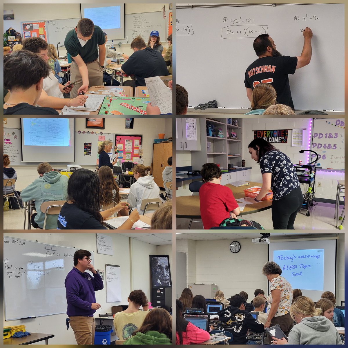 SSislerFCPSmath's tweet image. Visits to MHS, MiMS, and TMS today! From Math Readiness to Calculus, I saw it all today. 😊 Loved how students were challenged, provided lots of practice opportunities, and encouraged to tackle &quot;the hard stuff&quot; in math. #fcpssecmath @mathwendi