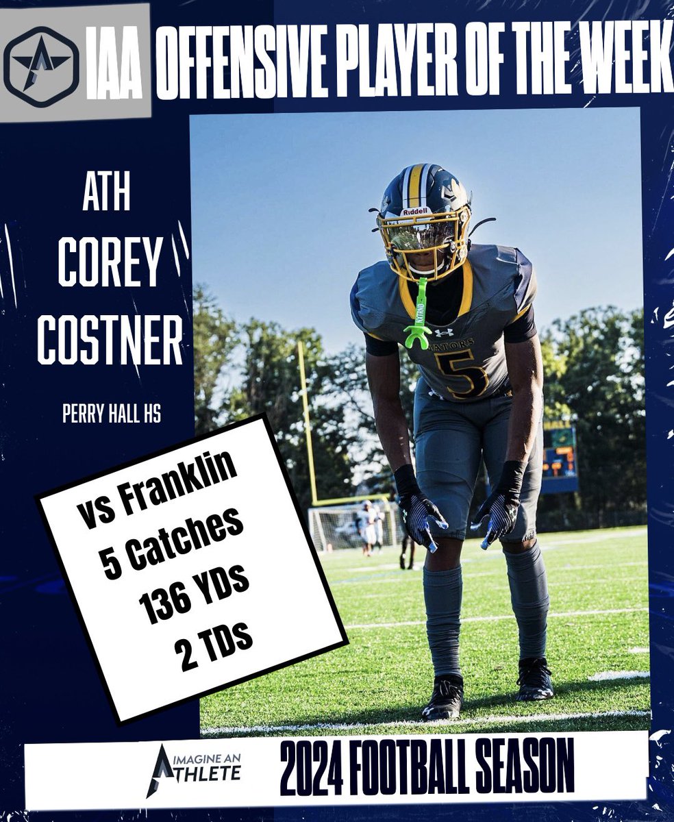 AthleteImagine's tweet image. ⭐️⭐️’s week 3️⃣
@corey_c11 
@OliverRueckert1 
#theeIAAway #hsfootball #playeroftheweek