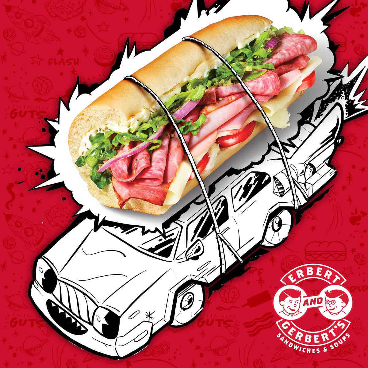 erbertgerberts's tweet image. 🚗💫 It’s National Name Your Car Day! Meet Flash, the car that takes Erbert &amp;amp; Gerbert on their intergalactic journeys! What do you call your ride? Drop a name!

#NationalNameYourCarDay #FlashTheCar #ErbertAndGerberts #Sandwiches #SpaceTravel #IntergalacticAdventure