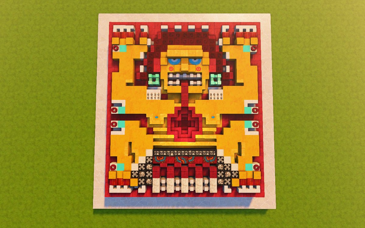 8eelze's tweet photo. El 2 de Octubre 2006 fue descubierta
Tlaltecuhtli, "Señora de la tierra" Dadora de vida y devoradora de cadaveres.
Escultura Mexica que data del año 1502 (doce conejo).
(Recreación minecraft)
@MusTemploMayor #tlaltecuhtli #mexica #mexico #templomayor #aztec #Minecraft https://t.co/CHSyiqBhcj