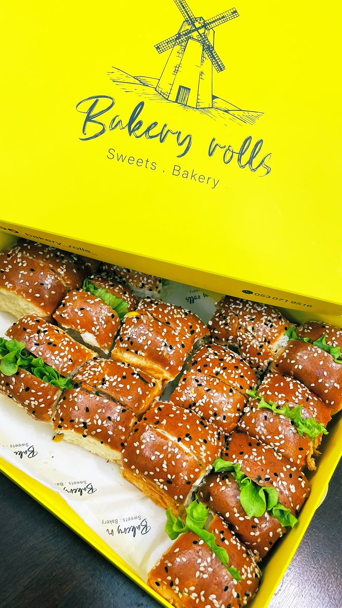 جديد بيكري رولز <a href="/Bakery_rolls/">بيكري رولز 🥐</a> 
بوكس البريوش للجمعات | موجود في ذا شفز
الحشوات :
- 8 حبات من بريوش الدجاج  
- ⁠4 بريوش حمسة اللبنه 
- ⁠4 بريوش الجبنه الحامضه و الزعتر 😋 
- 4 بريوش التونـــه
البوكس كبير - 20 حبه 💛
و سعره الحالي هو 99 ريال فقط 
حشوات لذيذة ومناسب في الفطور او