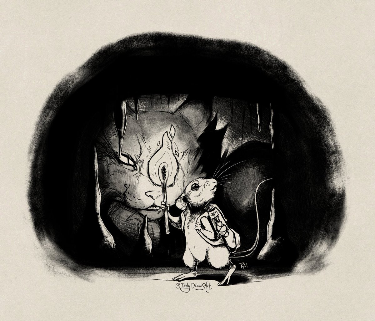 IndyDrawsArt's tweet photo. #Inktober #inktober2024 day 2: discover https://t.co/wRrKgUe6uc