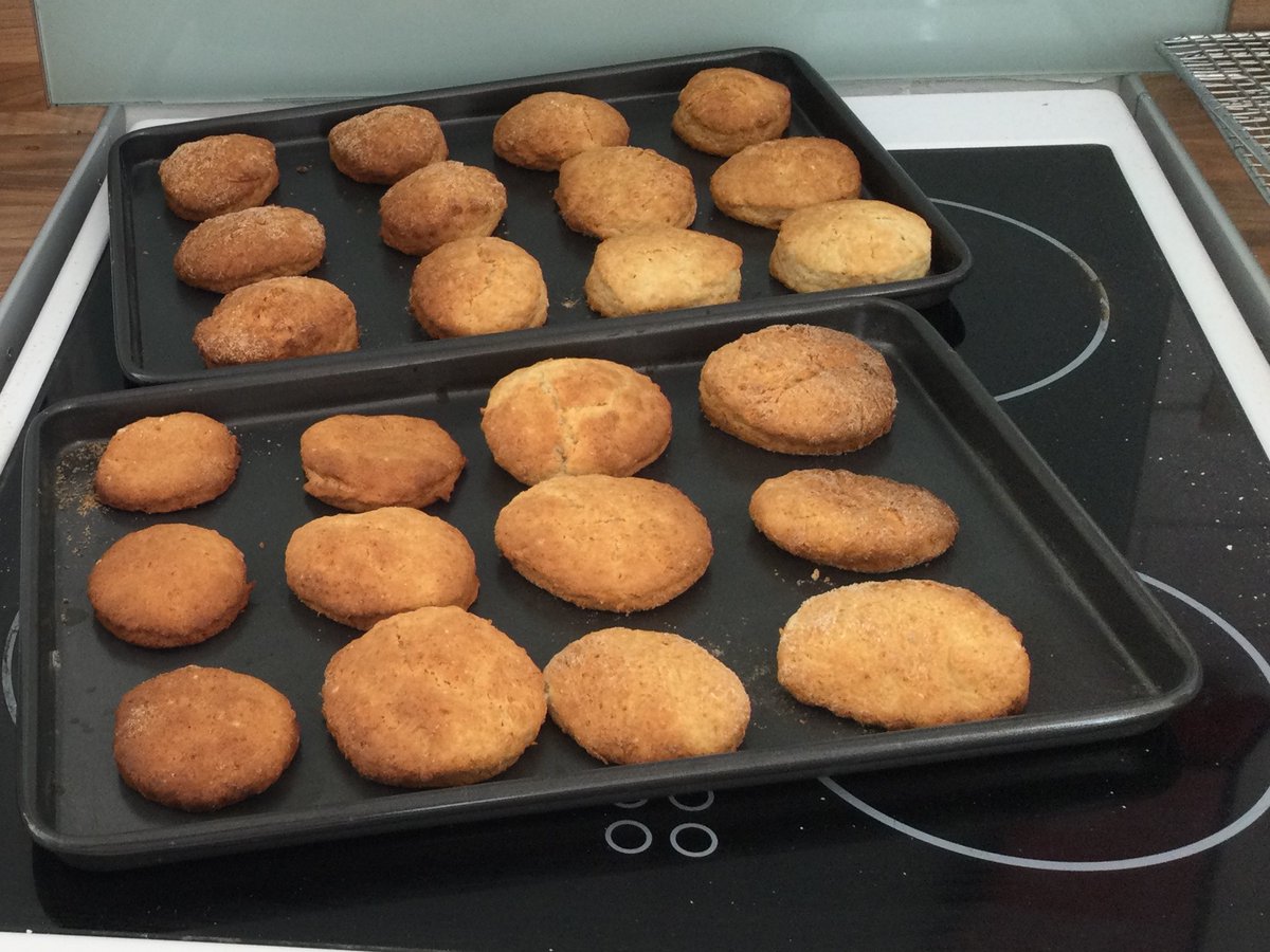 GirvanEarly's tweet photo. The children had great fun making scones which developed their counting skills, fine motor skills and the ability to take turns.  Well done everyone :)  They all enjoyed them. https://t.co/65dEc33oOy
