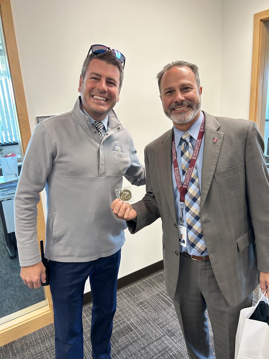 Brian Shelson (@brianshelson) on Twitter photo Excited to hand the official “Celebration at the Creek” coin to Mr. Russo for the coin flip for big game on Friday night! <a href="/WeAreSCHS/">Stoney Creek High School</a> <a href="/rochcommschools/">Rochester Community Schools</a> Excited to hand the official “Celebration at the Creek” coin to Mr. Russo for the coin flip for big game on Friday night! <a href="/WeAreSCHS/">Stoney Creek High School</a> <a href="/rochcommschools/">Rochester Community Schools</a>