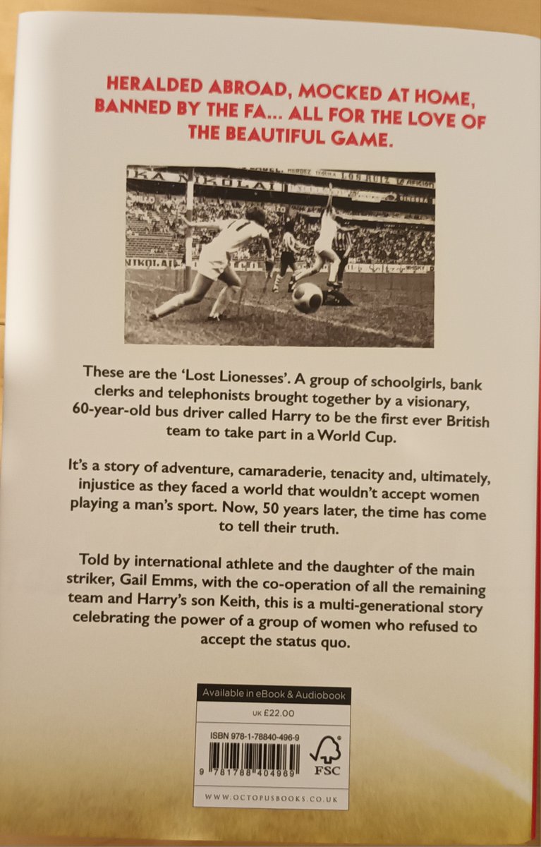 Big Green Bookshop (@biggreenbooks) on Twitter photo SIGNED "The Lost Lionesses : The incredible story of Englandโs forgotten trailblazers" by <a href="/GailEmms/">Gail Emms</a>
Gail's the Olympic Badminton silver medal super hero!
Her mum was the main striker of the Lionesses in 1971!
What a family! What a story!
Order Here
biggreenbookshop.com/signed-copies/โฆ SIGNED "The Lost Lionesses : The incredible story of Englandโs forgotten trailblazers" by <a href="/GailEmms/">Gail Emms</a>
Gail's the Olympic Badminton silver medal super hero!
Her mum was the main striker of the Lionesses in 1971!
What a family! What a story!
Order Here
biggreenbookshop.com/signed-copies/โฆ