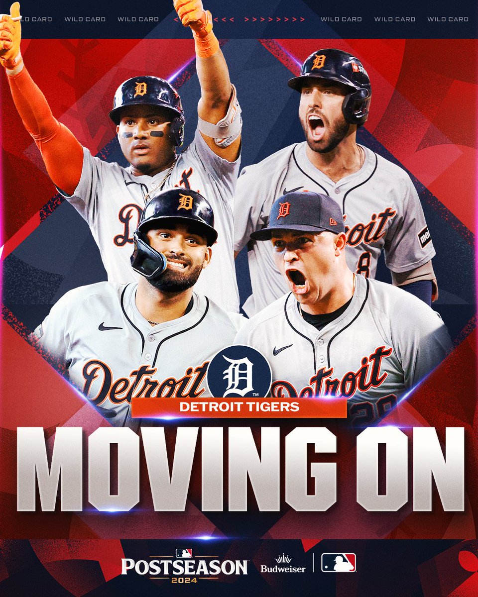 WHAT A STORY!

The @Tigers are moving on to the American League Division Series! #CLINCHED