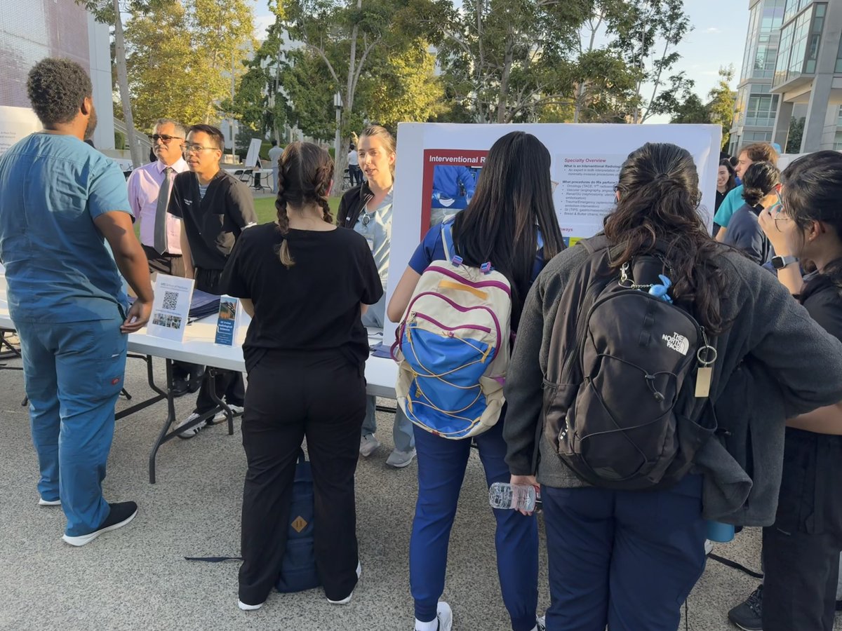 Here are a few pictures from the Specialties Fair we participated in yesterday! We were excited to share more about #Radiology to #UCI medical students! Here's to hoping a few of them consider our programs in the future!

#Outreach #Specialty <a href="/UCIradres/">UCI Radiology Residency</a> <a href="/UCI_Neurorads/">UCI Neuroradiology</a>