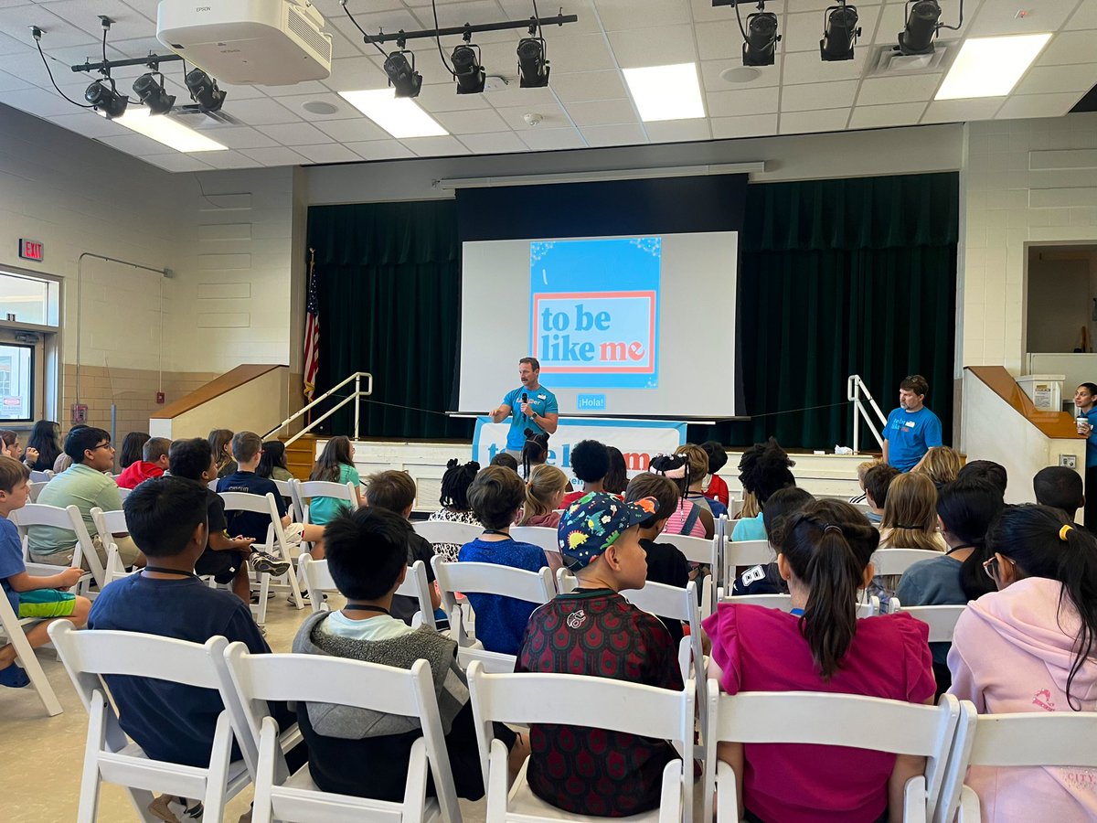 I got to go to <a href="/ToBeLikeMe3/">To Be Like Me</a> with <a href="/4th_RHE/">Richardson Heights 4th Grade</a> today! It was the best experience! Our students learned so much and developed empathy. #RISDBeTheOne