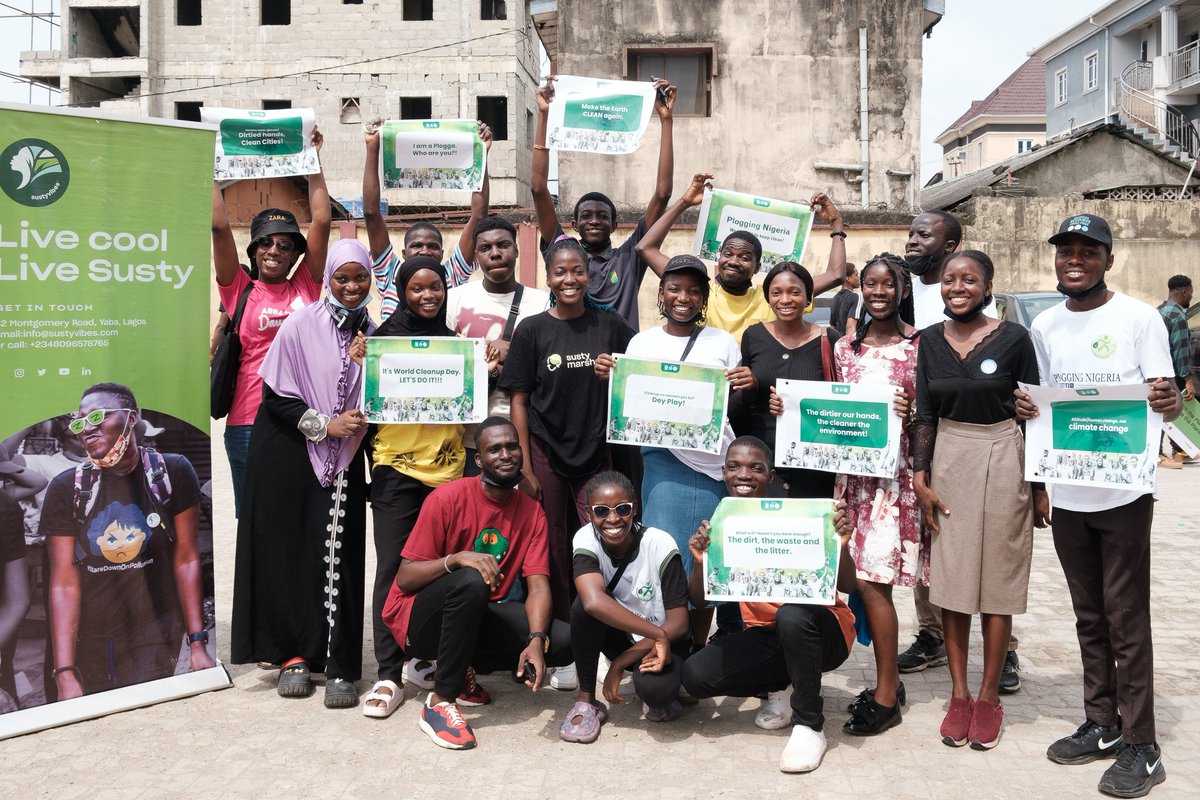 Plogging Nigeria tweet media