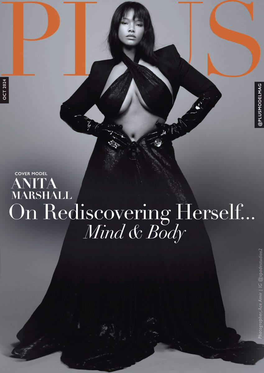 Plusmodelmag's tweet image. October 2024 - Cover feature
Anita Marshall, On Rediscovering Herself… Mind &amp;amp; Body...
Photography, Ace Amir | IG @spadestudios2
CLICK HERE plusmodelmag.hopp.to/Oct2024coverfe…