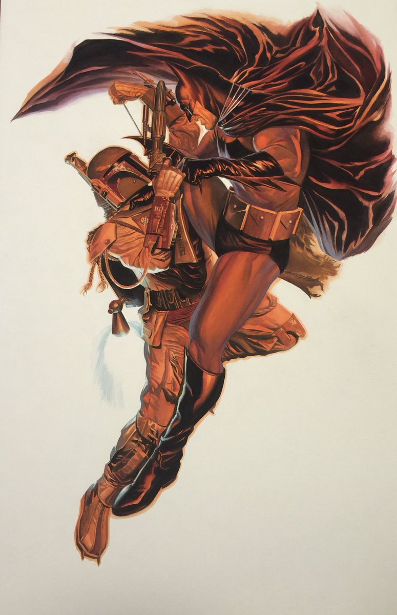 #batman vs #bobafett