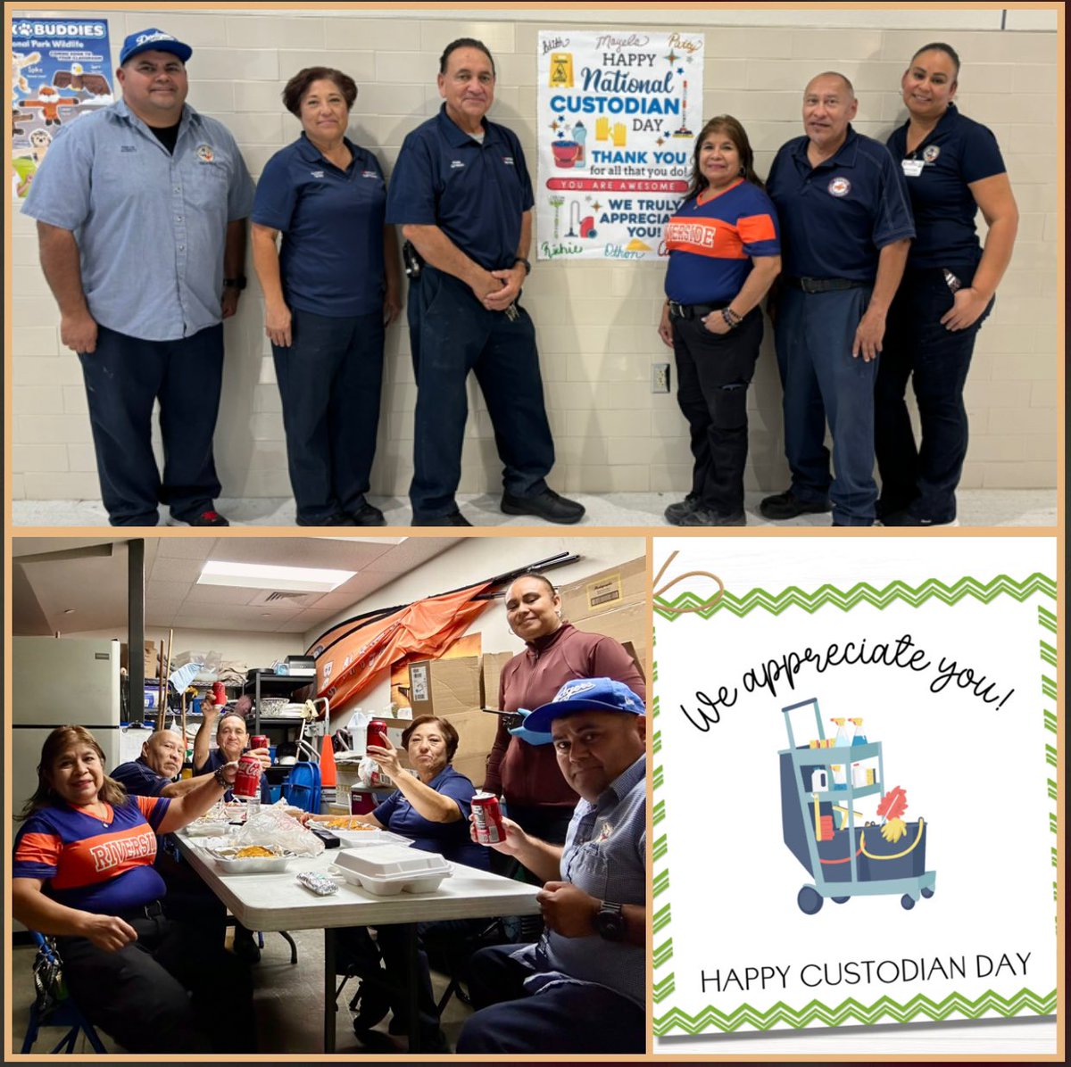 Karina Saldivar Huerta (@cis_ksaldivar) on Twitter photo ✨Happy National Custodian Day to our hardworking custodial staff who always goes above and beyond to keep our school safe and clean✨ <a href="/RiversideEleme2/">Riverside Elementary School</a> 🤠 <a href="/UrenoOlivas/">Claudia Ureno-Olivas</a> <a href="/VivianaValles6/">Viviana Valles</a> <a href="/kori_A2/">Kori Arras</a> <a href="/YsletaISD/">Ysleta ISD</a> ✨Happy National Custodian Day to our hardworking custodial staff who always goes above and beyond to keep our school safe and clean✨ <a href="/RiversideEleme2/">Riverside Elementary School</a> 🤠 <a href="/UrenoOlivas/">Claudia Ureno-Olivas</a> <a href="/VivianaValles6/">Viviana Valles</a> <a href="/kori_A2/">Kori Arras</a> <a href="/YsletaISD/">Ysleta ISD</a>