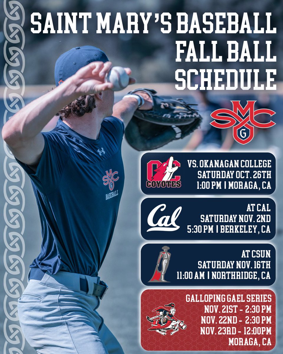 Saint Mary's Baseball tweet media