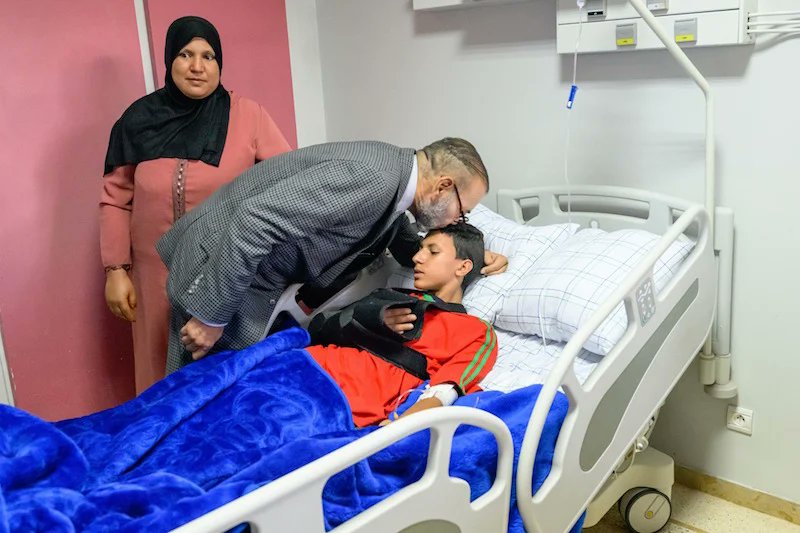 TarekElkassmi's tweet photo. 🚨🚨عاجل🚨🚨الملك محمد السادس يأمر بتمديد صرف المساعدات المالية الاستعجالية للأسر المتضررة من زلزال الحوز المحددة في 2500 درهم للأسر التي انهارت منازلها جزئيا أو كليا لمدة 5 أشهر إضافية.

🔴👑🇲🇦 https://t.co/nUzJ0a4pM0