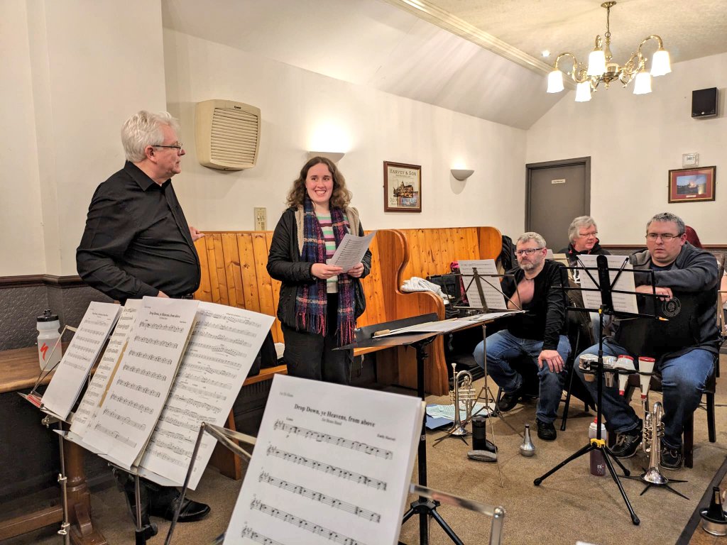 Emily Hazrati (@hazrati_emily98) on Twitter photo 🎺🎺 Really excited for my new brass band suite 'Dawn, Wisdom' to premiere later this month! From a year-long residency <a href="/UckfieldConcert/">Uckfield Brass</a>, working in close collaboration as part of <a href="/MakingMusic_UK/">Making Music UK</a> Adopt a Music Creator programme & inspired by the surrounding Sussex landscapes. 1/3 🎺🎺 Really excited for my new brass band suite 'Dawn, Wisdom' to premiere later this month! From a year-long residency <a href="/UckfieldConcert/">Uckfield Brass</a>, working in close collaboration as part of <a href="/MakingMusic_UK/">Making Music UK</a> Adopt a Music Creator programme & inspired by the surrounding Sussex landscapes. 1/3