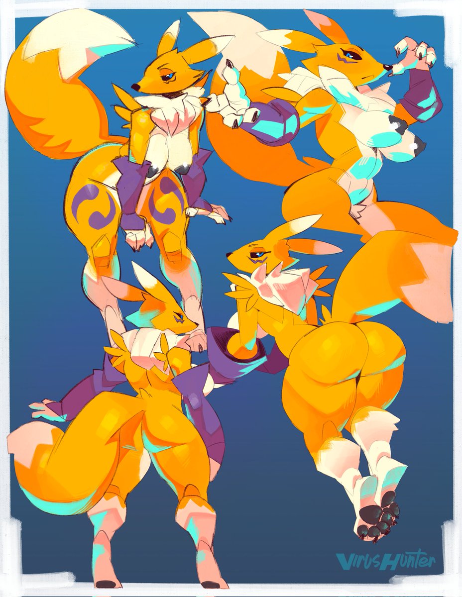 VirusHunterNSFW's tweet photo. Renamon is cool https://t.co/iLb0Stj2Ld