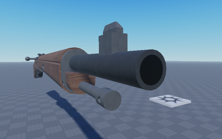 Mosin Nagant model (WW1 var.)
#ROBLOX #RobloxDev #robloxstudio