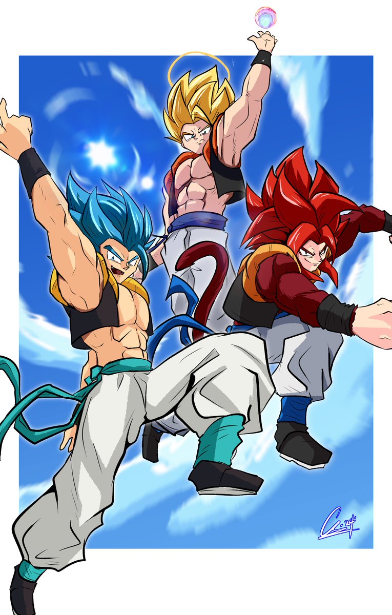 emeruga's tweet photo. GOGETA HEROES https://t.co/oon8il17Gb