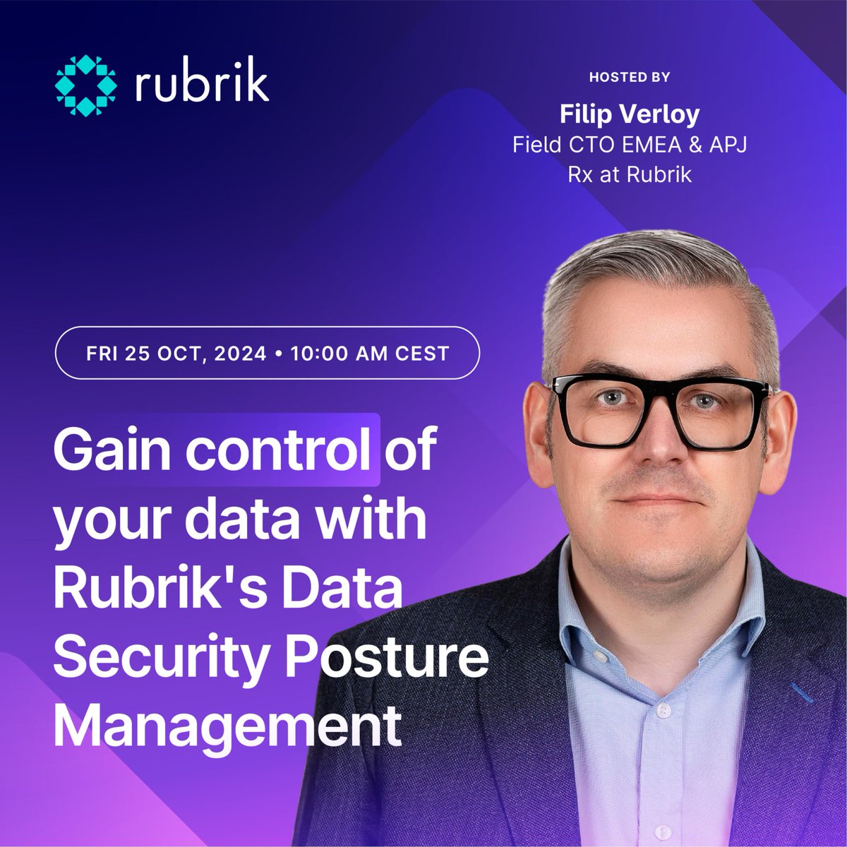 Securing your data with perimeter defenses is no longer enough ❗ Join <a href="/Filipv/">Filip Verloy</a> for a special demo on October 25th and learn how <a href="/RubrikInc/">Rubrik</a>’s DSPM can help you automatically discover and classify all of your sensitive data. See you there: rbrk.co/3N0vJix
