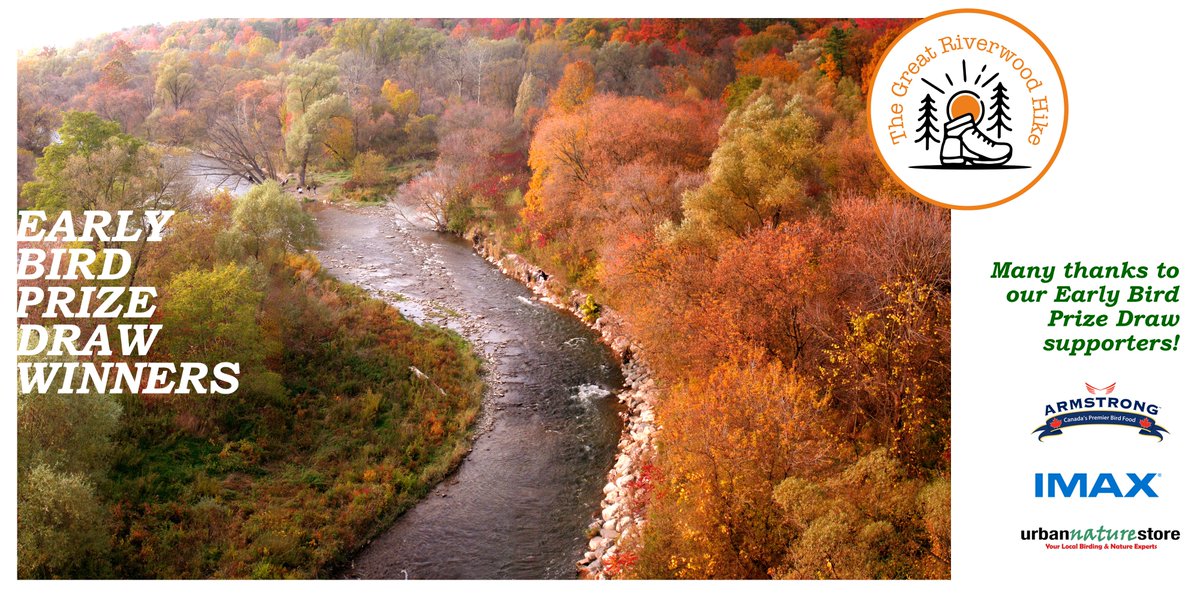 yourriverwood's tweet photo. Congrats to our Early Bird Prize Draw winners who scored @IMAX passes, @armstrong_bird birding kits, @urbannaturestor gift cards, TRC merchandise, and more! We've contacted the winners to coordinate prize pickup. But wait! There are more prizes up for grabs! (1/2) https://t.co/ORk545xLfm