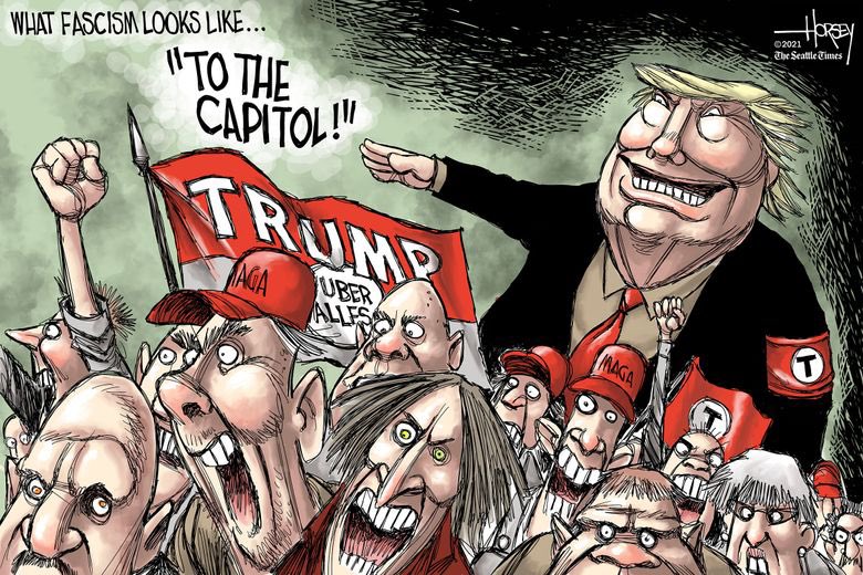 Trump is a insurrectionist . 

Yes or No?