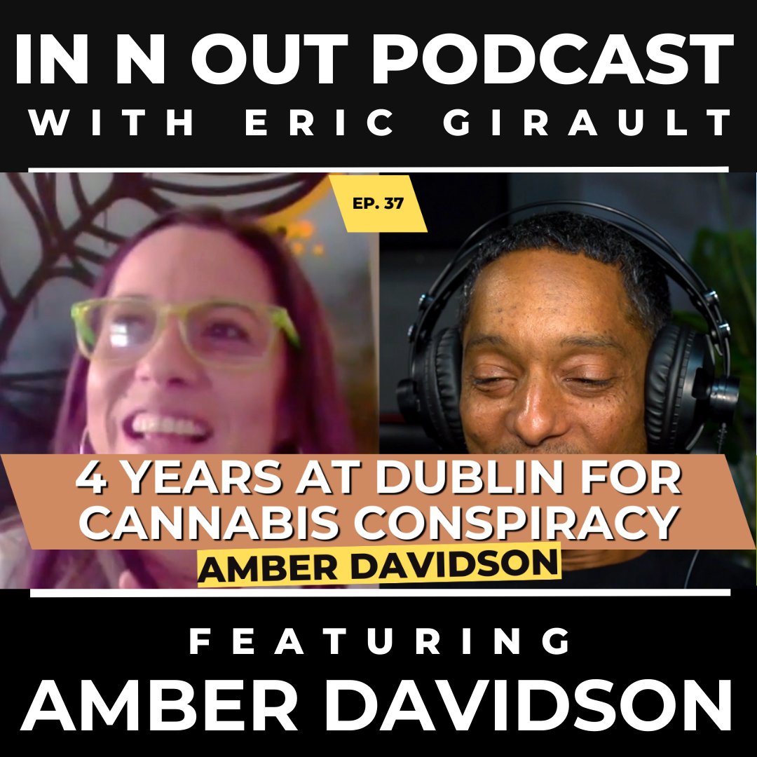 innoutww's tweet image. Amber Davidson served 49 months of a 70 month sentence at Dublin Federal Prison outside of Oakland, California.

#InNOut #podcast #InNOutPodcast #AmberDavidson #70MonthPrisonSentence #DublinFederalPrison #OaklandPrison #WomensPrison #Cannabis #PrisonForCannabis #TakingTheFall