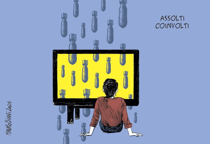 nonsonpago1's tweet photo. "#Assolti
#Coinvolti"
#Biani ! 😞
"E se nei vostri quartieri
Tutto è rimasto come ieri
Senza le barricate
Senza feriti, senza granate
Se avete preso per buone
Le "verità" della televisione
Anche se allora vi siete assolti
Siete lo stesso coinvolti"
@maurobiani
@repubblica https://t.co/3Vr7Q9VDlr