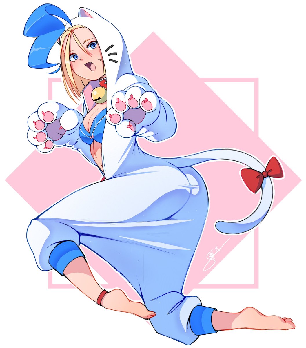 Still think Capcom should give Cammy a Felicia onesie for Darkstalker collab.