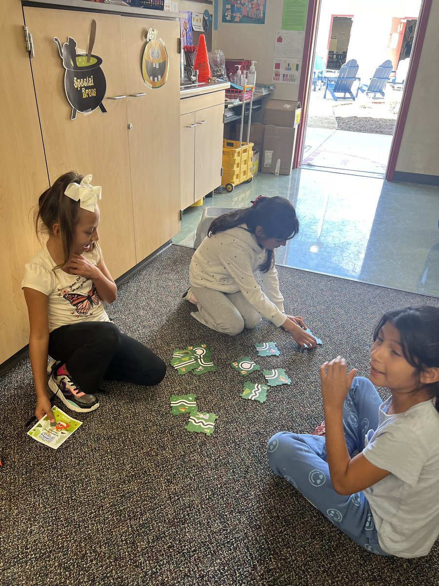 MsGurell's tweet photo. Coding club is always a hit when the coding critters join us! Always a huge thanks to Girls Who Code for the extra support! #girlswhocode #sisterhood https://t.co/pi6yyhy68s