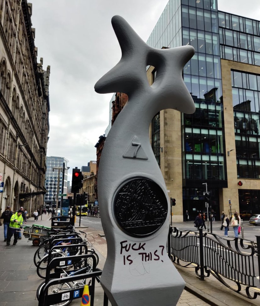 Glasgow’s response to an art installation.
