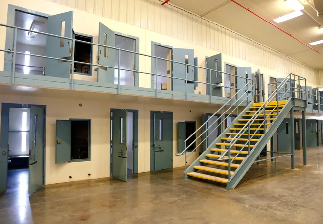 thisisdavin's tweet photo. @JDVance artist render of a US School: Complete with self-locking, bulletproof doors, recessed glass and well-marked safety corners. https://t.co/2oLfFqu24E
