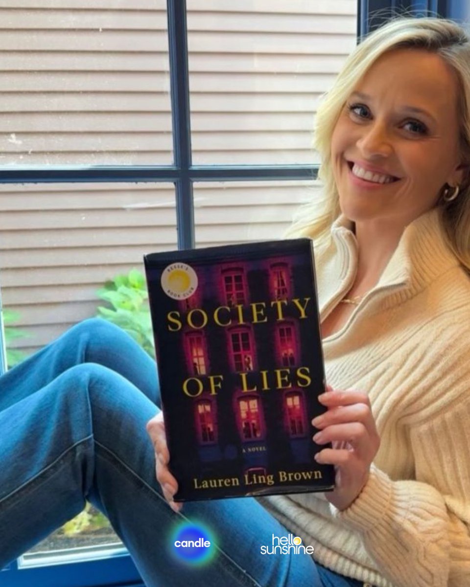 Candle Media (@candlemedia) on Twitter photo NEW! <a href="/ReesesBookClub/">Reese's Book Club</a> has chosen the perfect October read with #SocietyofLies by <a href="/laurenlingbrown/">Lauren Ling Brown</a>—a chilling mystery for the spookiest month of the year. Suspense fans, this gripping page-turner is a must-add to your reading list! Start reading or listening today on <a href="/AppleBooks/">Apple Books</a>. NEW! <a href="/ReesesBookClub/">Reese's Book Club</a> has chosen the perfect October read with #SocietyofLies by <a href="/laurenlingbrown/">Lauren Ling Brown</a>—a chilling mystery for the spookiest month of the year. Suspense fans, this gripping page-turner is a must-add to your reading list! Start reading or listening today on <a href="/AppleBooks/">Apple Books</a>.
