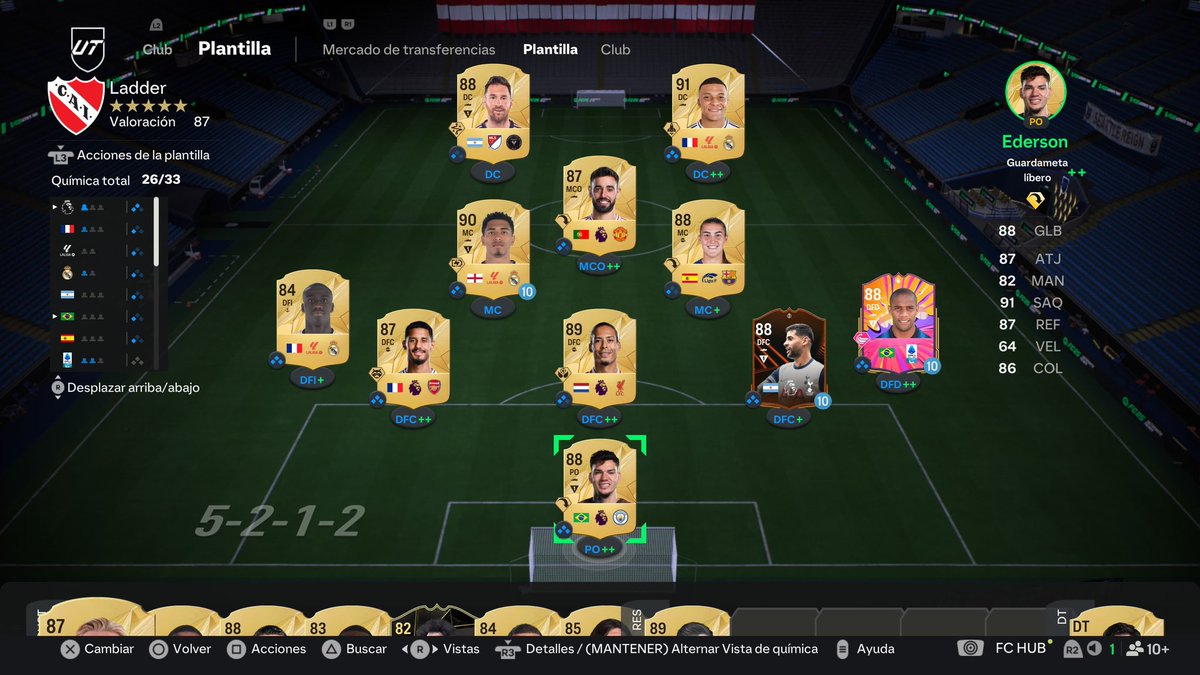 CAIesports's tweet image. Los equipos de @jpinola25 y @XColo06 para este día 2 de FC Pro Open Ladder 🔎

#TodoRojo 🔴