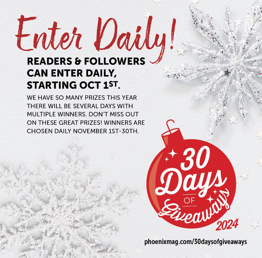 Enter to win a $100 gift card to Roaring Fork with the 30 Days of Giveaways promotion with <a href="/phoenixmagazine/">PHOENIX magazine</a>
Link to Enter: phoenixmag.com/2024/09/26/30-…
#30daysofgiveaways #entertowin #phxmag🎁🎄