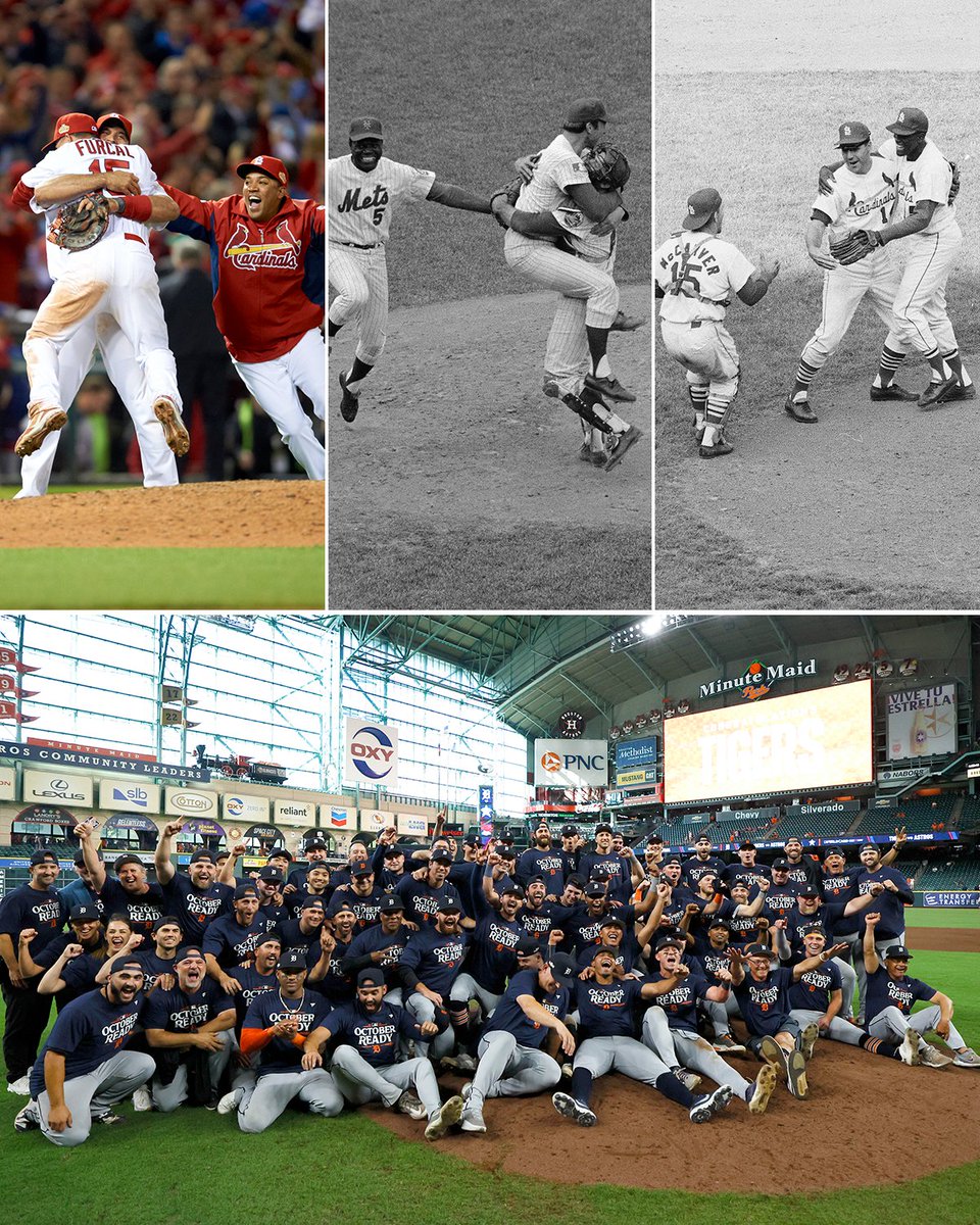 ESPN (@espn) on Twitter photo The Tigers are the fourth team in history to win a playoff series after being 10+ GB of a playoff spot at least 110 games into the season.
2011 Cardinals
1969 Mets
1964 Cardinals
All three went on to win the World Series. The Tigers are the fourth team in history to win a playoff series after being 10+ GB of a playoff spot at least 110 games into the season.
2011 Cardinals
1969 Mets
1964 Cardinals
All three went on to win the World Series.